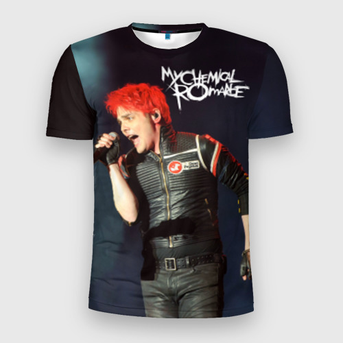 Мужская футболка 3D Slim Gerard way