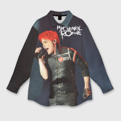 Мужская рубашка oversize 3D Gerard way