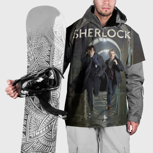 Накидка на куртку 3D Sherlock