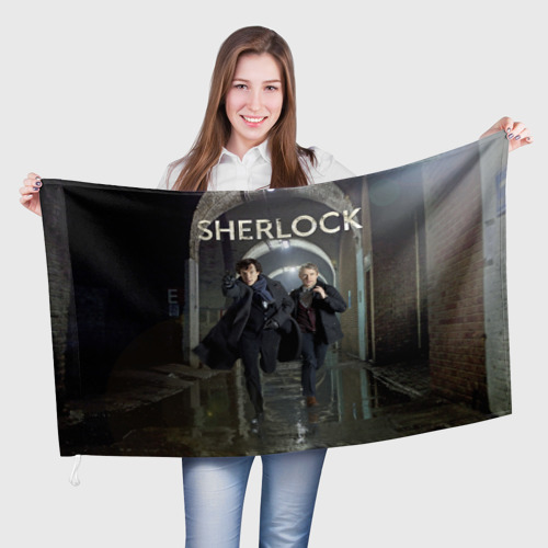 Флаг 3D Sherlock