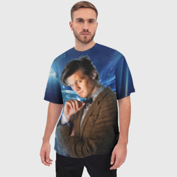 Мужская футболка oversize 3D 11th Doctor Who - фото 2