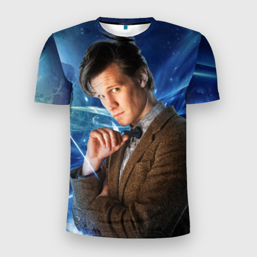 Мужская футболка 3D Slim 11th Doctor Who, цвет 3D печать