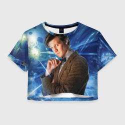 Женская футболка Crop-top 3D 11th Doctor Who