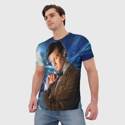 Мужская футболка 3D 11th Doctor Who - фото 2
