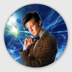 Круглый коврик для мышки 11th Doctor Who