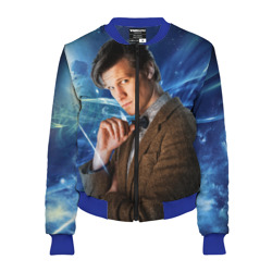 Женский бомбер 3D 11th Doctor Who