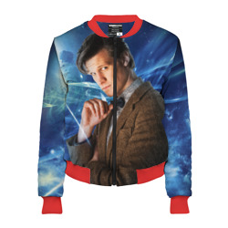 Женский бомбер 3D 11th Doctor Who