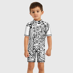 Детский купальный костюм 3D Тату полинезия - фото 2