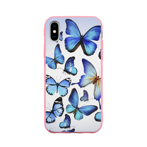 Чехол на Айфон 10 Бабочки