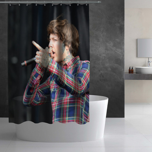 Штора 3D для ванной Oliver Sykes - фото 2