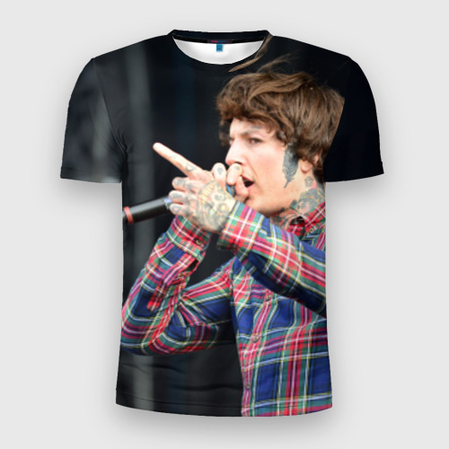 Мужская футболка 3D Slim Oliver Sykes, цвет 3D печать