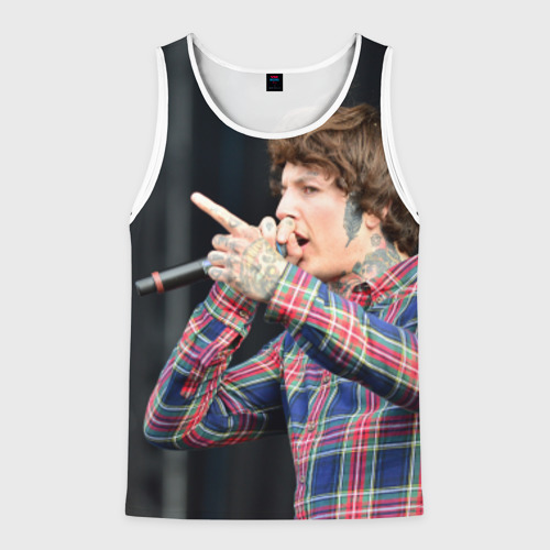 Мужская майка 3D Oliver Sykes, цвет 3D печать