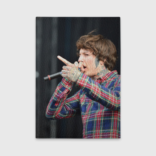 Обложка для автодокументов Oliver Sykes, цвет черный