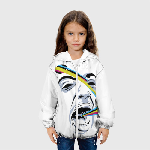 Детская куртка 3D Крик, цвет белый - фото 4