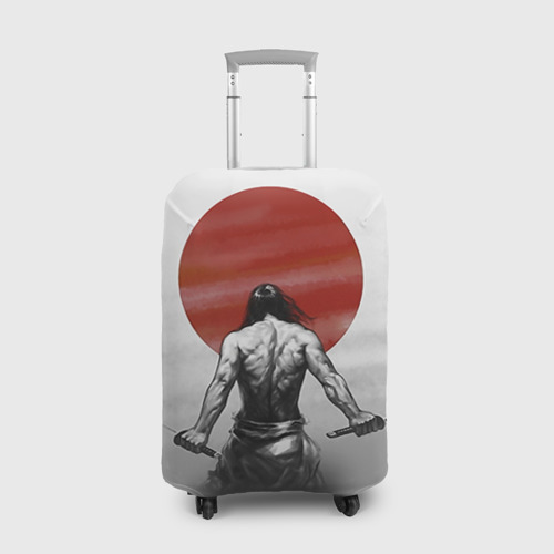 Чехол для чемодана 3D Самурай 1, цвет 3D печать