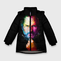 Зимняя куртка для девочек 3D Стив Джобс