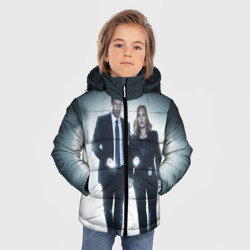 Зимняя куртка для мальчиков 3D Малдер и Скалли - фото 2
