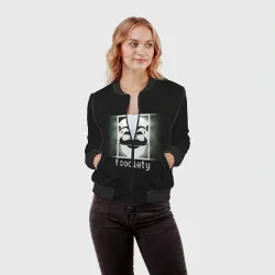 Женский бомбер 3D Mr.Robot - фото 2