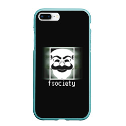 Чехол для iPhone 7Plus/8 Plus матовый Mr.Robot