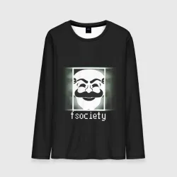 Мужской лонгслив 3D Mr.Robot