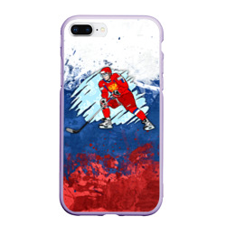 Чехол для iPhone 7Plus/8 Plus матовый Хоккей
