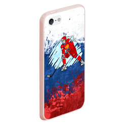 Чехол для iPhone 5/5S матовый Хоккей - фото 2