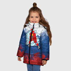 Зимняя куртка для девочек 3D Хоккей - фото 2