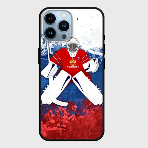 Чехол для iPhone 14 Pro Max Хоккей 1
