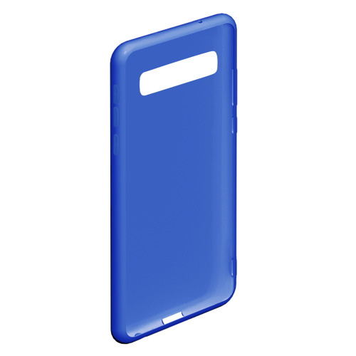 Чехол для Samsung Galaxy S10 Хоккей 1, цвет синий - фото 4