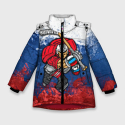 Зимняя куртка для девочек 3D Хоккей 2
