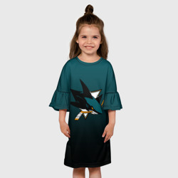 Детское платье 3D Сан-Хосе Шаркс - фото 2