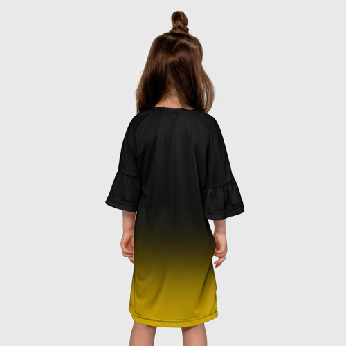 Детское платье 3D Бостон Брюинз, цвет 3D печать - фото 5