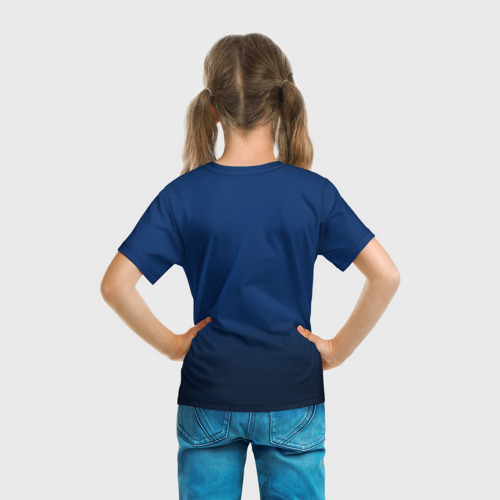 Детская футболка 3D с принтом Вашингтон Кэпиталз 1, вид сзади #2