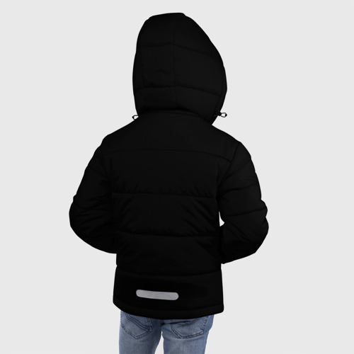 Зимняя куртка для мальчиков 3D с принтом Нью-Йорк Рейнджерс, вид сзади #2