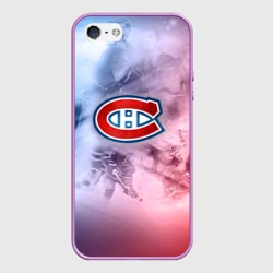 Чехол для iPhone 5/5S матовый Монреаль Канадиенс 1