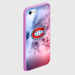 Чехол для iPhone 5/5S матовый Монреаль Канадиенс 1 - фото 2