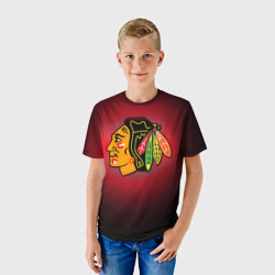 Детская футболка 3D Чикаго Блэкхоукс - фото 2