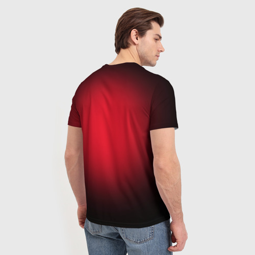 Мужская футболка 3D Чикаго Блэкхоукс, цвет 3D печать - фото 4