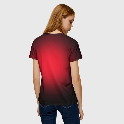 Женская футболка 3D Чикаго Блэкхоукс, цвет 3D печать - фото 4