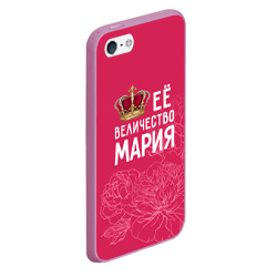 Чехол для iPhone 5/5S матовый Её величество Мария - фото 2