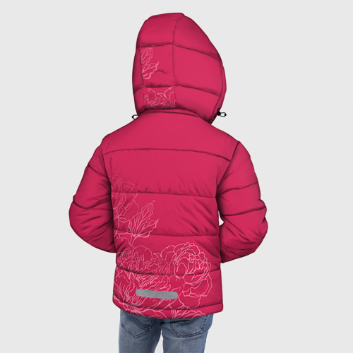 Зимняя куртка для мальчиков 3D Её величество Катя, цвет красный - фото 4