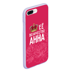 Чехол для iPhone 7Plus/8 Plus матовый Её величество Анна - фото 2