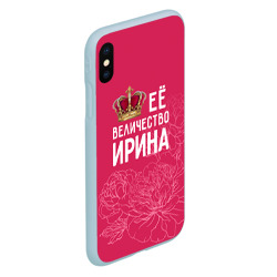 Чехол для iPhone XS Max матовый Её величество Ирина - фото 2