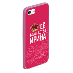 Чехол для iPhone 5/5S матовый Её величество Ирина - фото 2