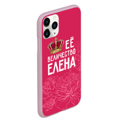 Чехол для iPhone 11 Pro матовый Её величество Елена - фото 2