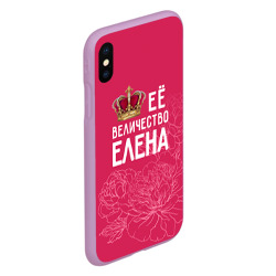 Чехол для iPhone XS Max матовый Её величество Елена - фото 2