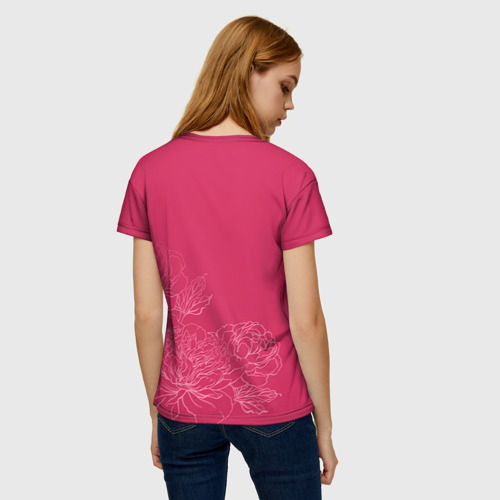 Женская футболка 3D Её величество Таня, цвет 3D печать - фото 4