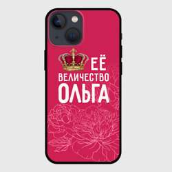 Чехол для iPhone 13 mini Её величество Ольга