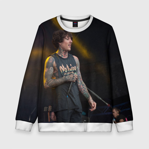 Детский свитшот 3D Oli Sykes, цвет 3D печать