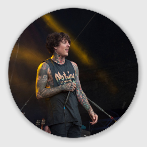 Круглый коврик для мышки Oli Sykes